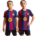 Nike FC Barcelona 2026/27 Match Home Kids' Shirt Blue and Burgundy II1836 683