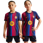 Nike FC Barcelona 2026/27 Match Home Kids' Shirt Blue and Burgundy II1836 683