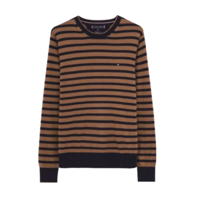 Tommy Hilfiger Fine Gauge Merino Tipped C Neck Sweater M MW0MW25410 Clothing/Lifestyle/Tommy Hilfiger Tommy Hilfiger