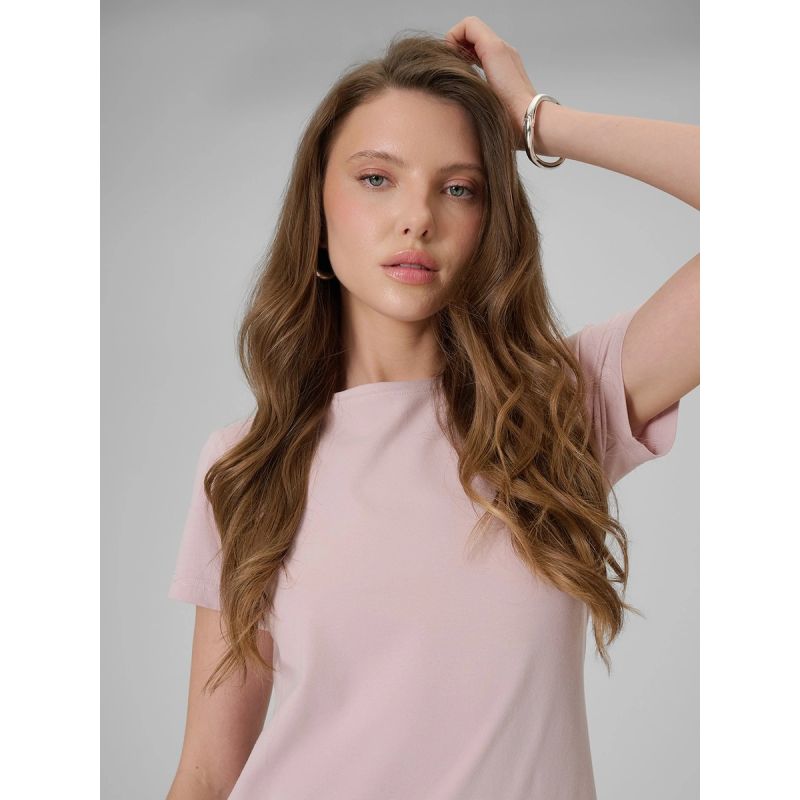 Women's slim plain T-shirt 4F 4FRSS26TTSHF3628-56S 4f