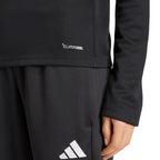adidas Entrada 26 Women's Training Top, Black, JZ6646
