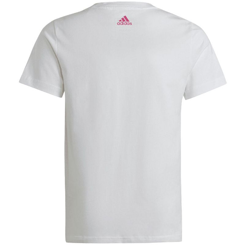 adidas Essentials Linear Logo Cotton Slim Fit Tee Jr IC3150 Clothing/Lifestyle/T-shirts Adidas