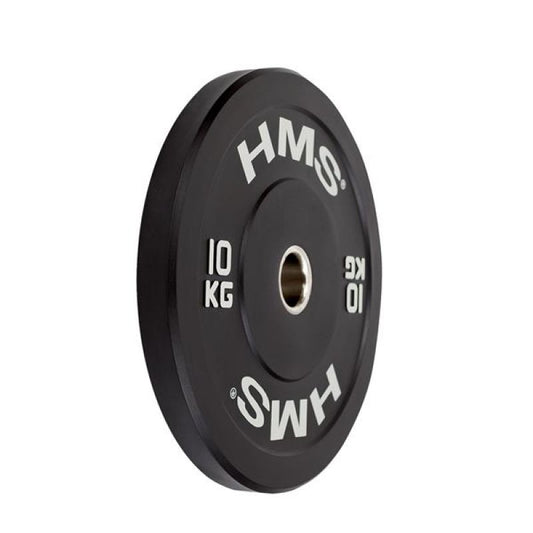 Olympic plate HMS BLACK BUMPER 10 kg BBR10 Accessories/Training equipment Your Sports Performance