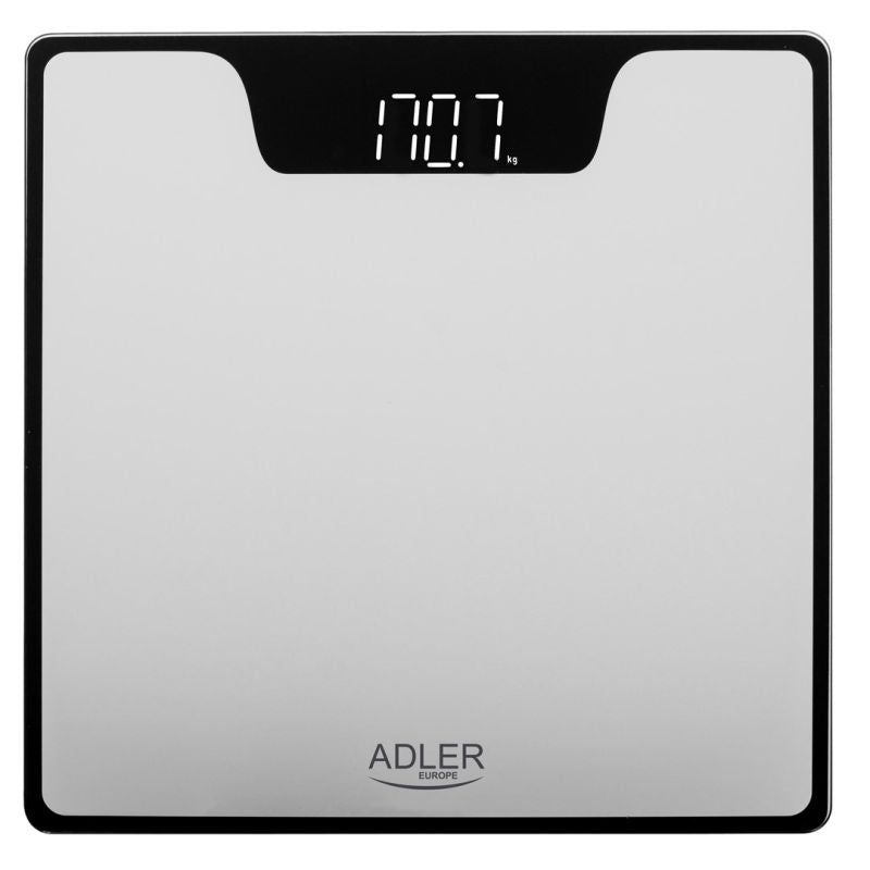 ADLER AD 8174s silver bathroom scale AGD - Produkty/Wagi łazienkowe Your Sports Performance