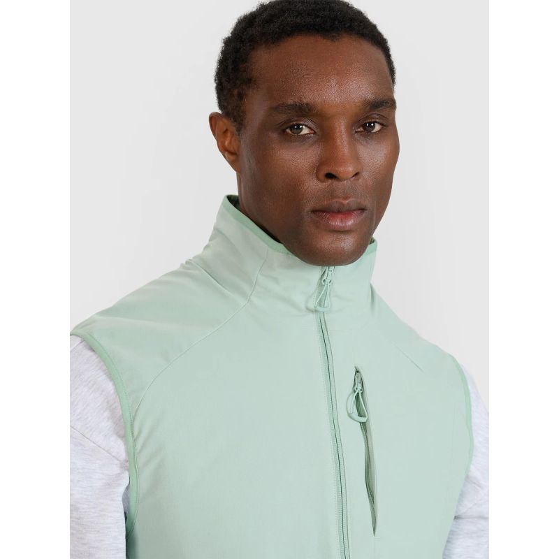 Men's sleeveless vest with stand-up collar 4F 4FWSS25TVJAM194-47S *Kategoria tymczasowa Your Sports Performance