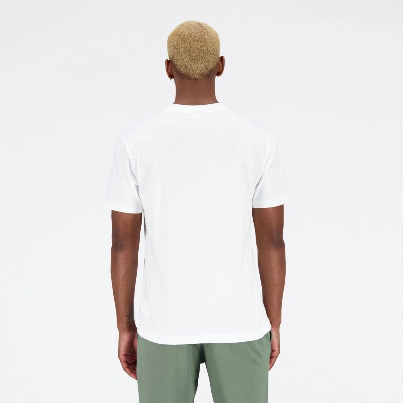 New Balance t-shirt Essentials Reimagined Cott M MT31542WT Clothing/Lifestyle/T-shirts/New Balance New Balance