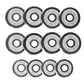 Barbells in a CHROME HMS suitcase 2x7,5kg STC15