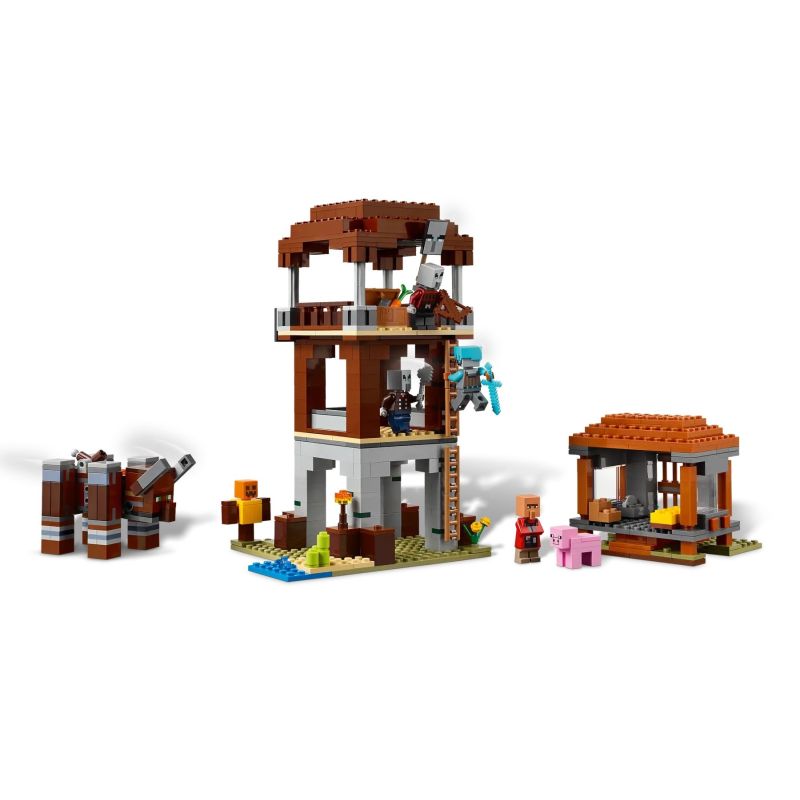 LEGO Minecraft 21278 Robbers and Devastators Hideout Kid/Toys Your Sports Performance