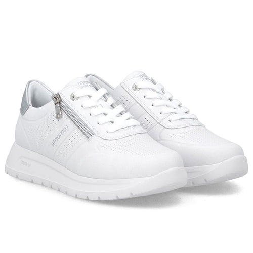 Women's leather sports shoes white Remonte Rieker D2V03-80 To be categorized Your Sports Performance