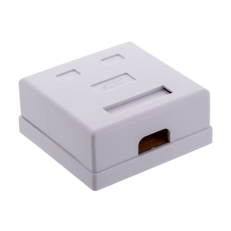 ALANTEC UTP cat.6 surface-mounted socket 2xRJ45 Kable, gniazda i wtyki/Puszki wyposażone Your Sports Performance