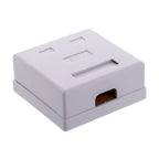 ALANTEC UTP cat.6 surface-mounted socket 2xRJ45 Kable, gniazda i wtyki/Puszki wyposażone Your Sports Performance