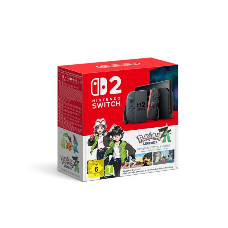 Nintendo Switch 2+Pokémon Legends Console: ZA Konsole/Konsole przenośne Your Sports Performance