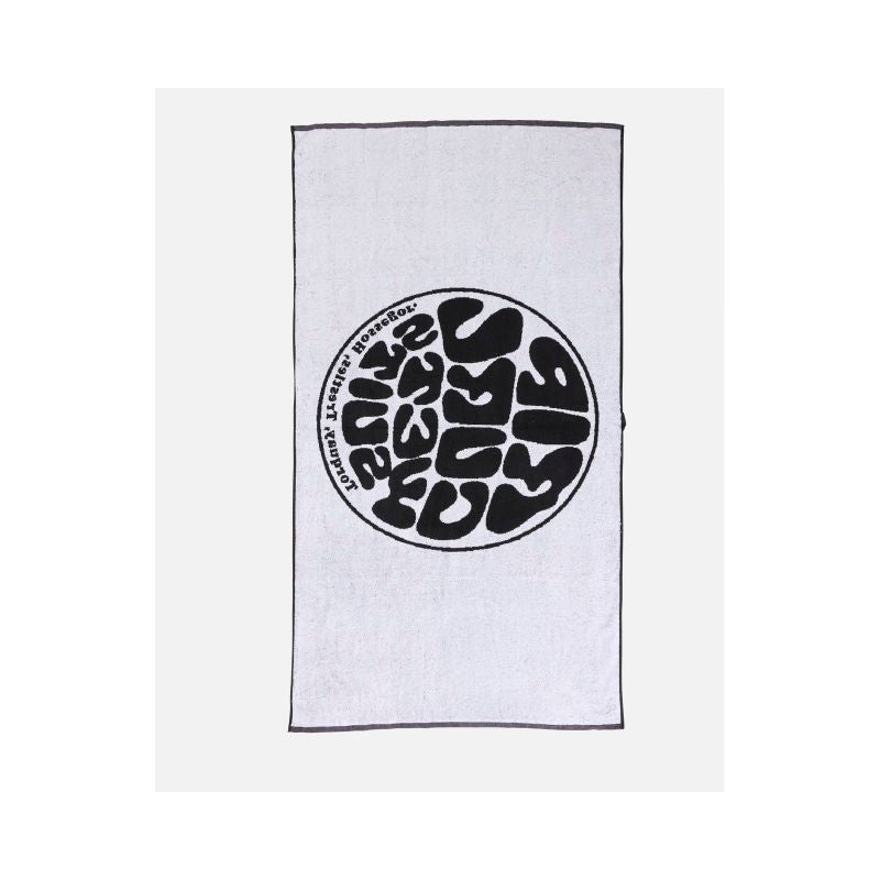 RIP CURL Logos Towel Black Beach Towel
