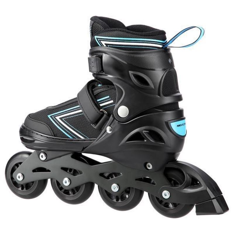 NILS EXTREME NH11912 A 2IN1 ROLLER SKATES BLACK-BLUE SIZE S (31-34) WITH REPLACEABLE HOCKEY BLADE Import z Action/Skating/Rolki, wrotki Your Sports Performance