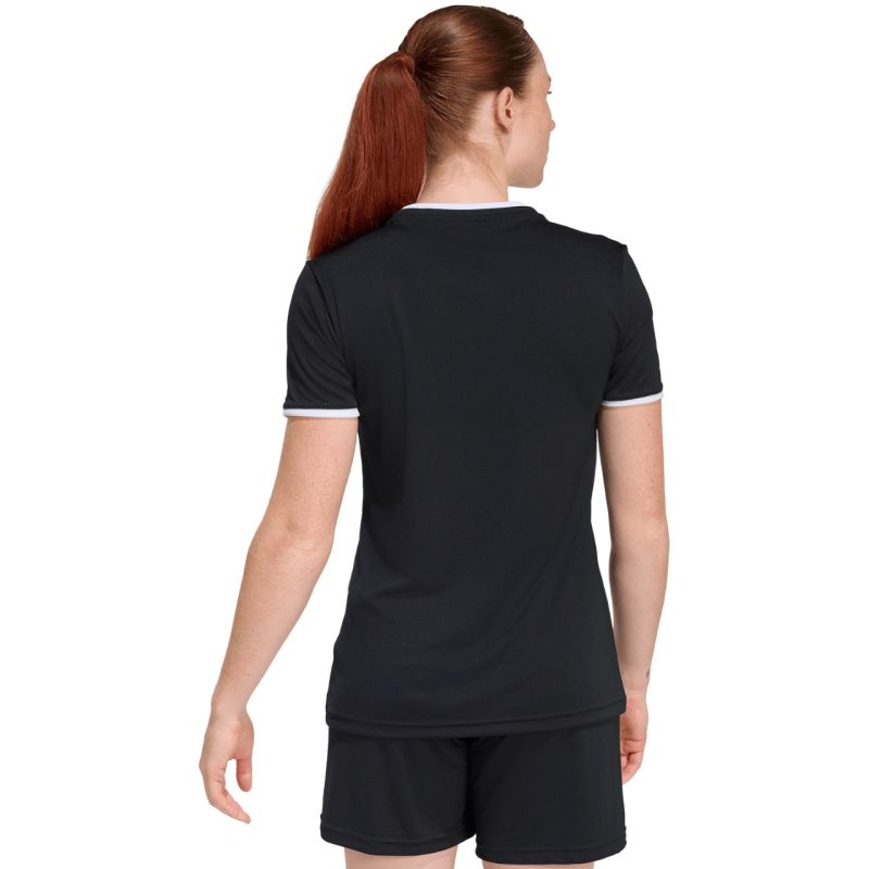 adidas Entrada 26 Jersey Women's T-Shirt Black JZ2492