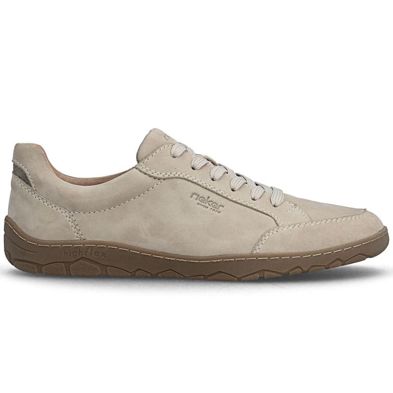 Men's beige suede leather shoes Rieker 08300-62 To be categorized Your Sports Performance