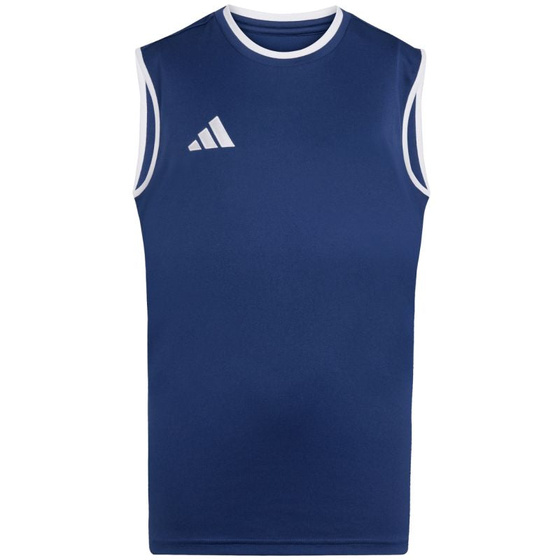 adidas Entrada 26 Sleeveless Jersey Kids' Shirt Navy KB3936