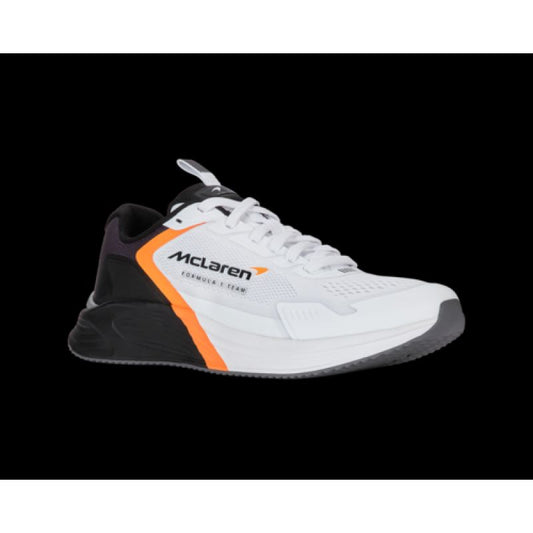 K-Swiss AERO-ACTV XMCLARENII WHITE/BLACK/PAPAYA-M (04410-196-M) Men's Sneakers In preparation Your Sports Performance