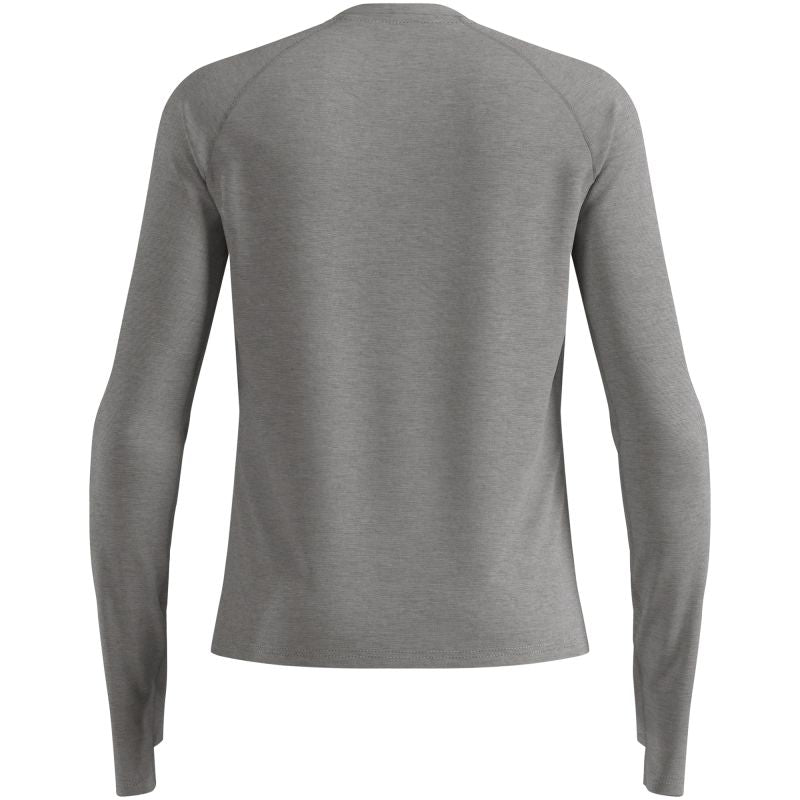 Men’s Odlo X-ALP PW 115 Crew-Neck Long-Sleeve T-Shirt, Grey
