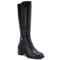 Sergio Leone KZ-14 black insulated high-heeled boots