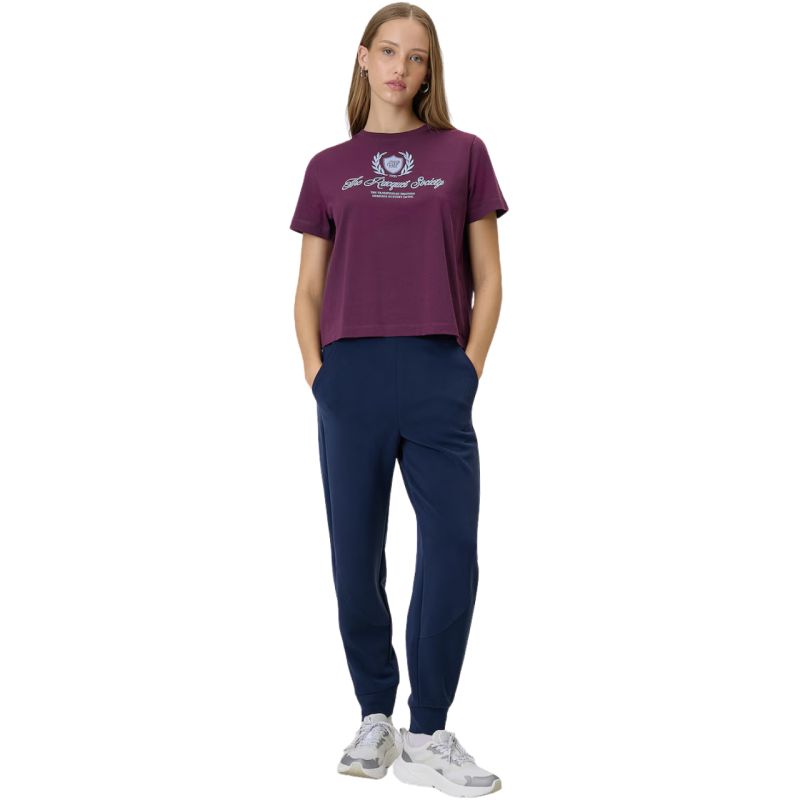 Women's T-shirt 4F F2738 burgundy 4FWSS26TTSHF2738 60S