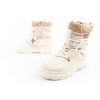 Lee Cooper women's winter hiking shoes, insulated, beige and cream Lee Cooper