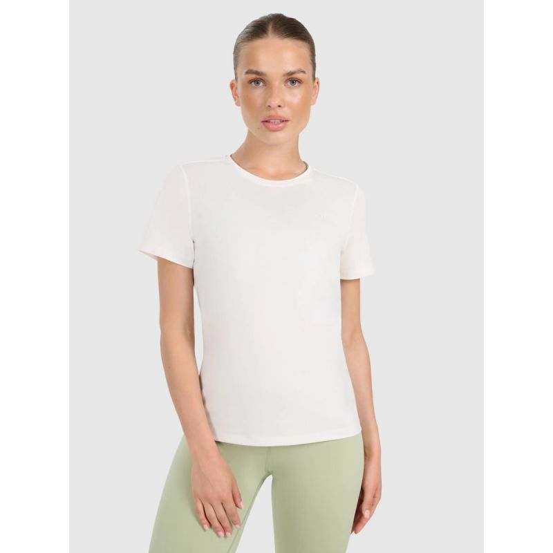 Women's quick-drying regular training T-shirt 4F 4FWAW25TFTSF1516-12S 4f