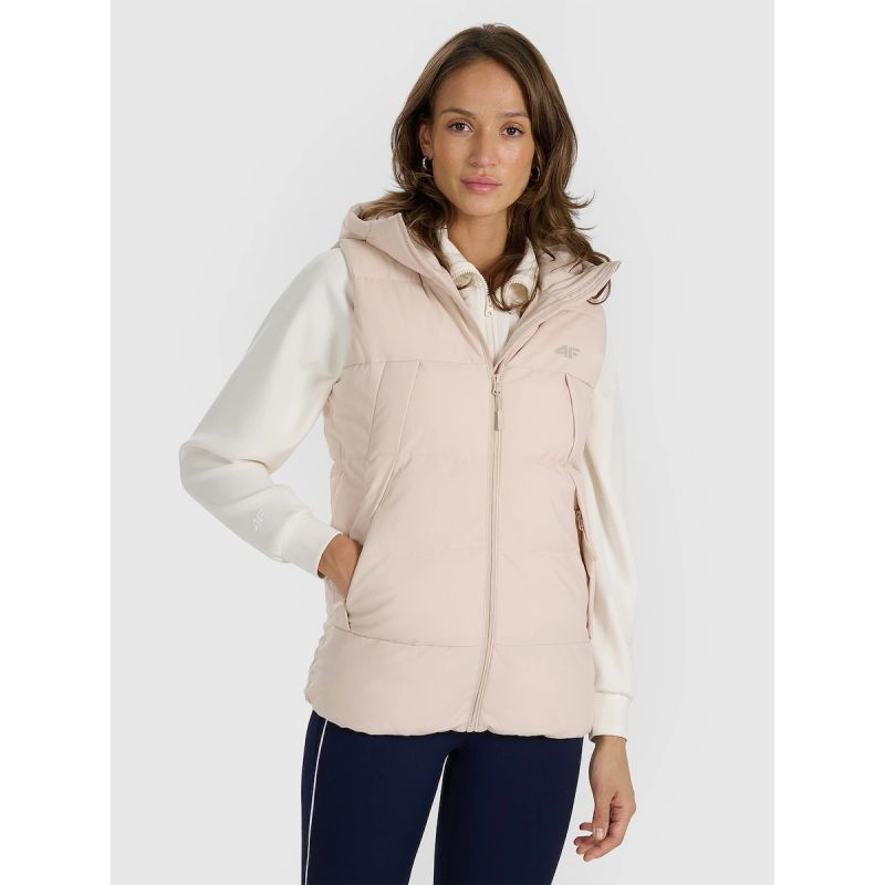 Women's down vest with synthetic filling 4F 4FRAW25TVJAF327-83S 4f