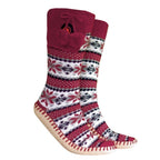 GLOVII HEATED SLIPPERS WITH SOCKS, SIZE 40-44, NORWEGIAN PATTERN, BATTERIES AND CHARGING CABLE INCLUDED, GQ5L Footwear Your Sports Performance