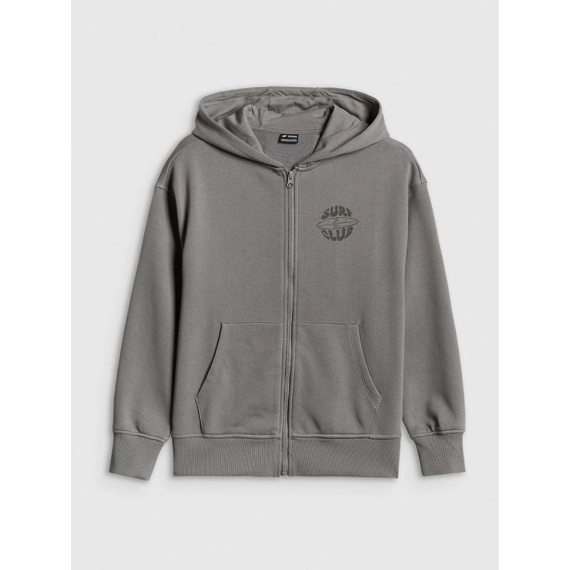 Boy's loose hooded sweatshirt 4F 4FJRSS26TSWSM2934-25S
