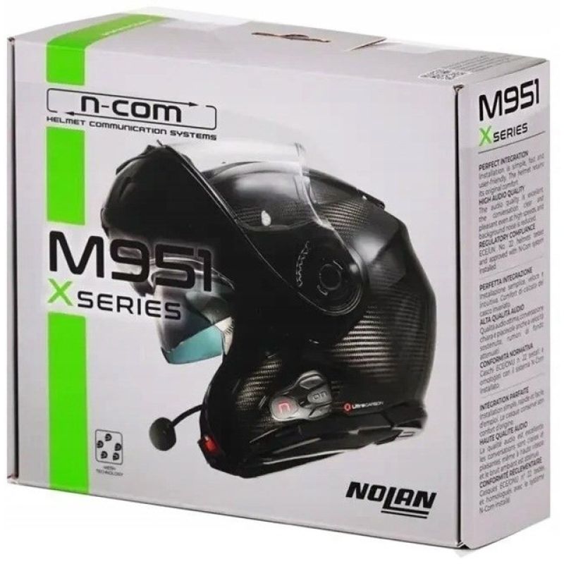 NOLAN N-COM M951 X motorcycle intercom for NOLAN helmets, set for 1 helmet In preparation Your Sports Performance