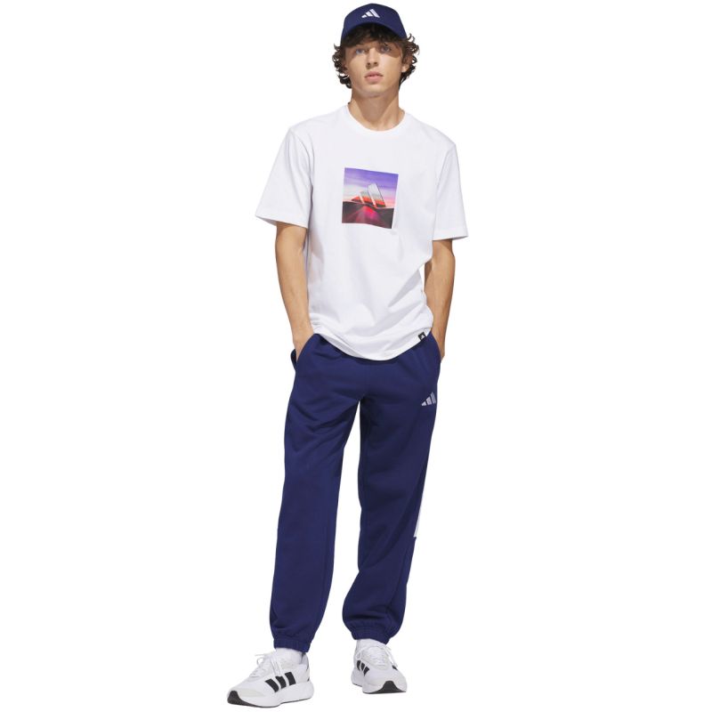 Men's adidas Summer Heat Graphic T-shirt white JZ7545