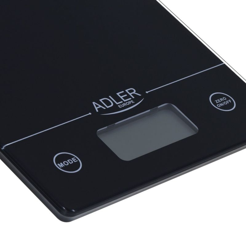 Adler AD 3138 black kitchen scale (black color) AGD - Produkty/Wagi kuchenne Your Sports Performance