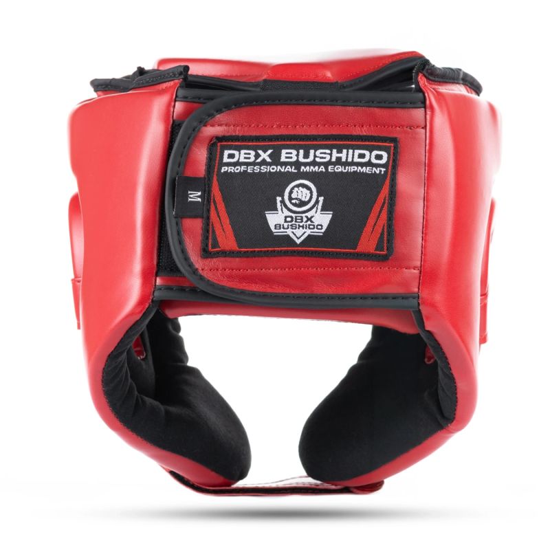 RED Tournament Boxing Helmet Kaski treningowe Your Sports Performance