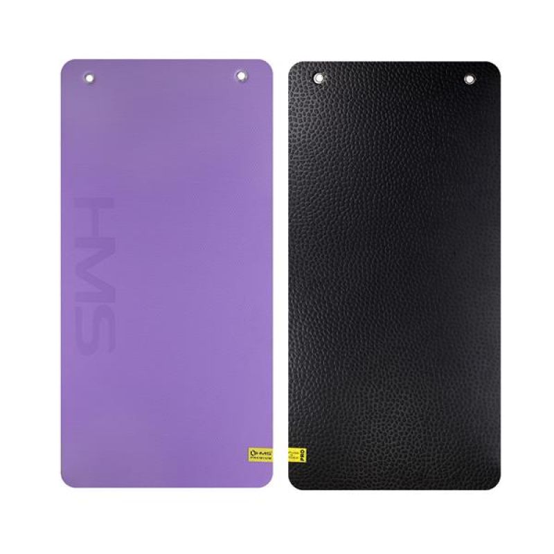 Club fitness mat with holes HMS Premium MFK01 Violet Black Accessories/Training equipment Your Sports Performance