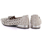 Women's leather openwork taupe shoes Vinceza 99205 Vinceza