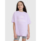 Oversized T-shirt with print for girls 4F 4FJWSS25TTSHF1870-52S *Kategoria tymczasowa Your Sports Performance