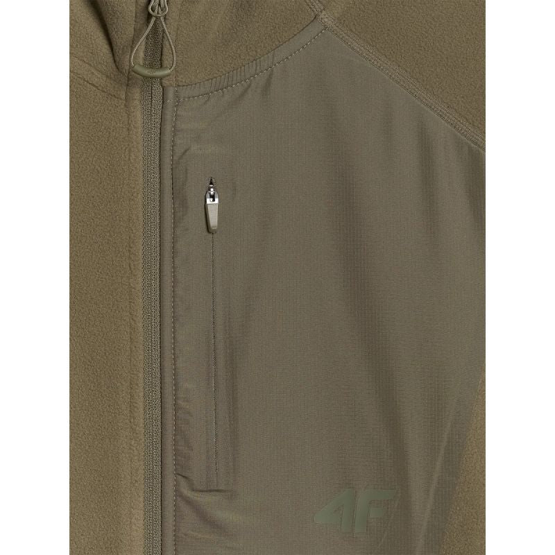 Polartec regular men's fleece with stand-up collar 4F 4FWAW25TFLEM333-43S 4f