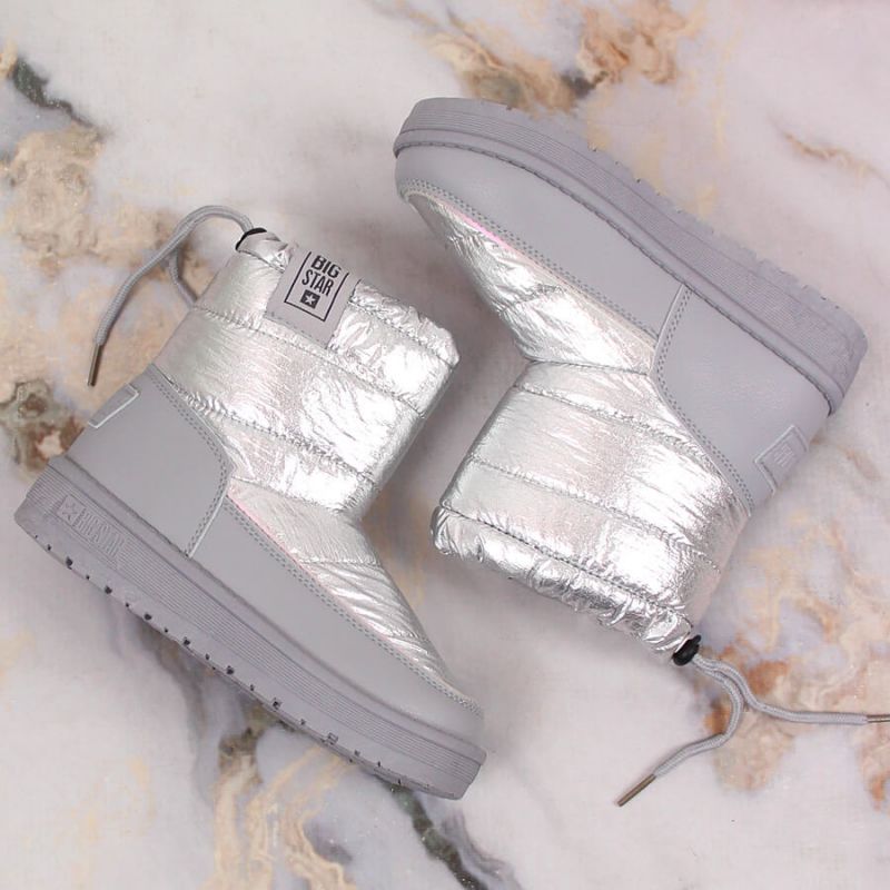 Metallic snow boots Big Star Jr KK374218 Footwear/Outdoor/Big Star Your Sports Performance