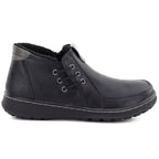 Comfortable black women's ankle boots Potocki 25-90349