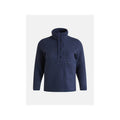 Peak Performance W Fleece Snap T Neck sweatshirt blue Import z PMSport Your Sports Performance