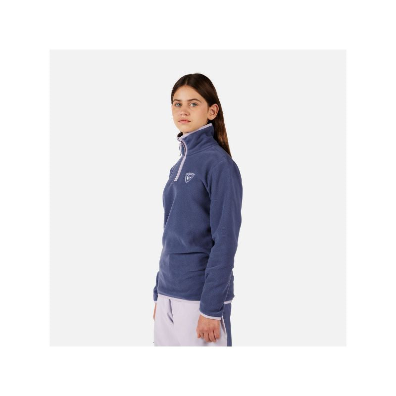 ROSSIGNOL Jr Strawpile Fleece Hz Blue Children's Sweatshirt
