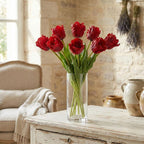 RED TULIP 38CM LIFE-LIKE SPRING DECORATION Home and Garden/Equipment Your Sports Performance