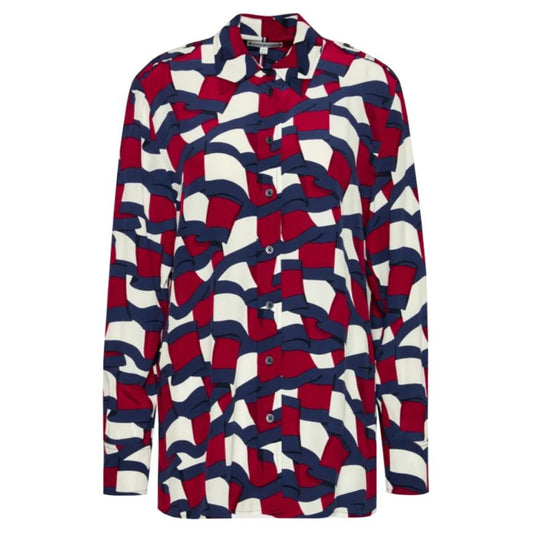 Tommy Hilfiger Viscose W WW0WW31447 shirt Clothing/Lifestyle/T-shirts/Tommy Hilfiger Tommy Hilfiger