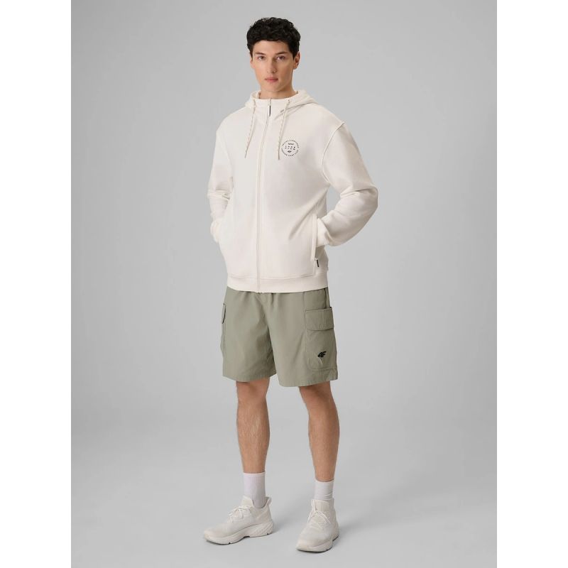 Men's regular hooded sweatshirt 4F 4FRSS26TSWSM2978-11S