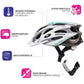 Meteor MV29 Drizzle 24715-24717 bicycle helmet