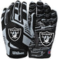 Wilson NFL Stretch Fit Receivers Gloves WTF9326LV Black One size In preparation Your Sports Performance