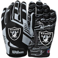 Wilson NFL Stretch Fit Receivers Gloves WTF9326LV Black One size In preparation Your Sports Performance