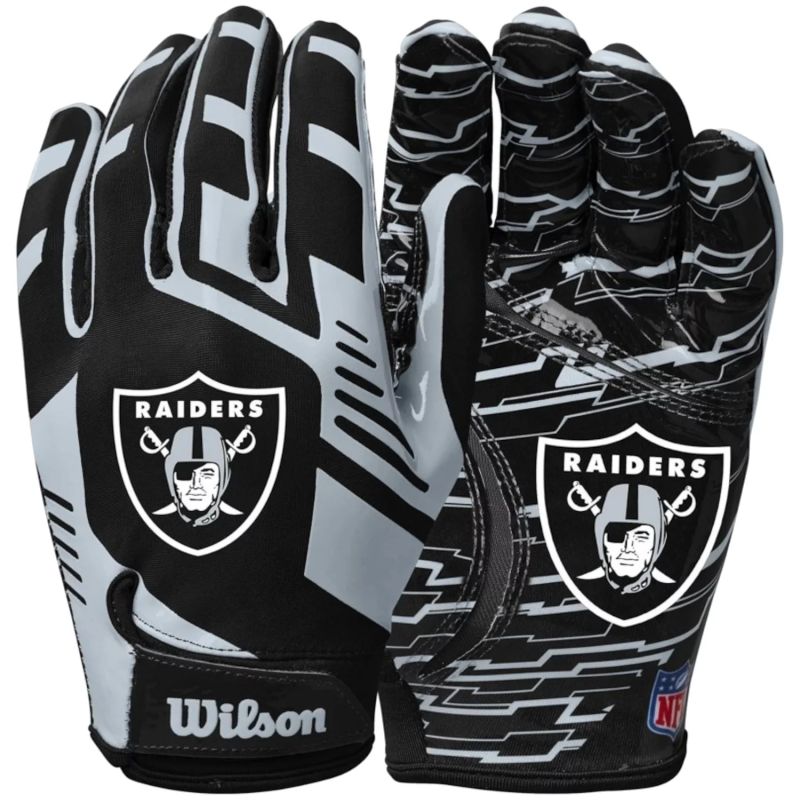 Wilson NFL Stretch Fit Receivers Gloves WTF9326LV Black One size In preparation Your Sports Performance