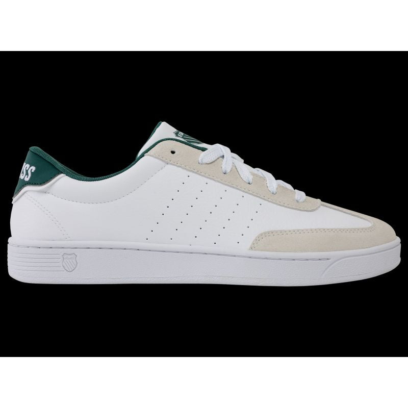 K-swiss sneakers COURT BALBOA WHITE/CLOUD DANCER/POSY GREEN-M (04735-168-M) K- Swiss